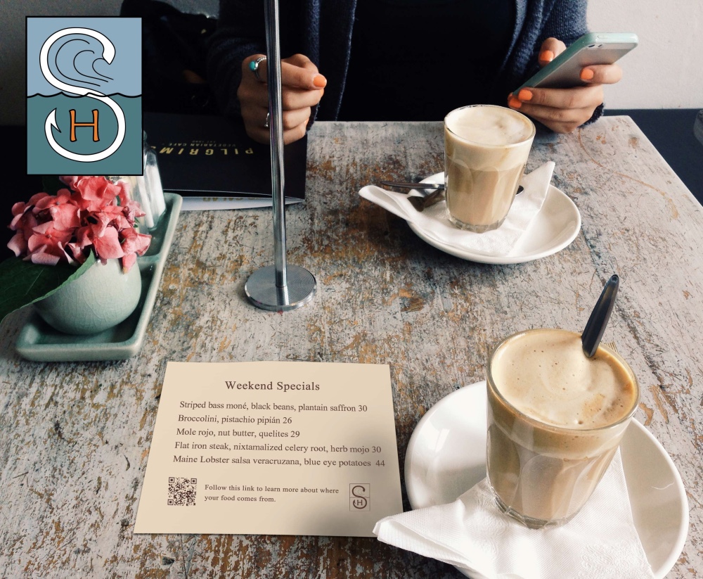 Active menu QR codes